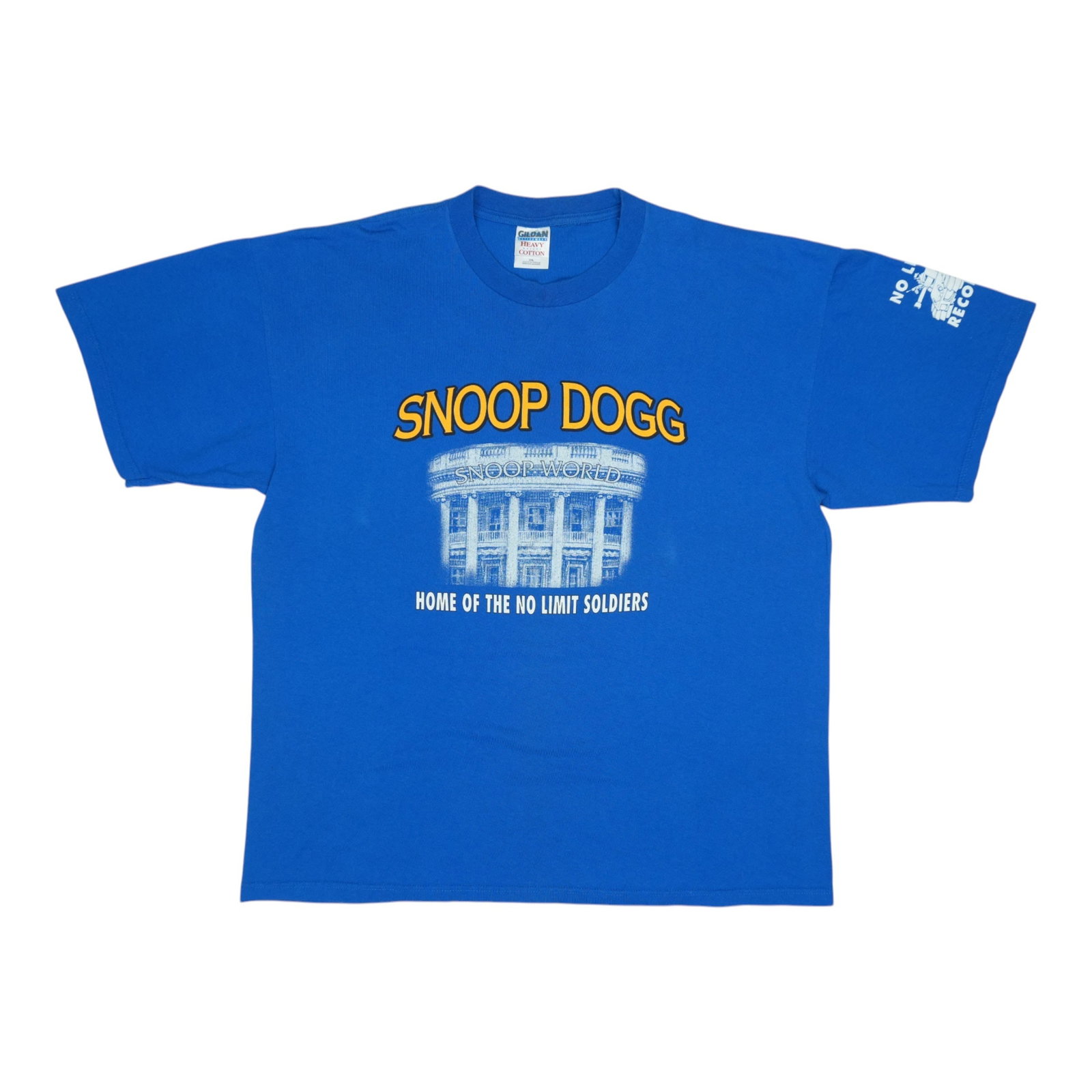 Vintage 1998 Snoop Dogg No Limit Records Graphic Cotton Shirt XXL Blue (1 of 7)