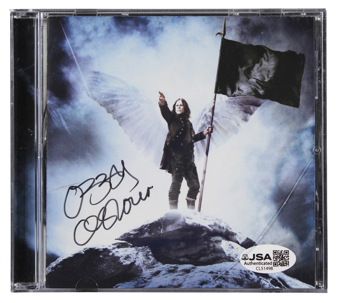 Ozzy Osbourne Signed Scream Album Booklet and CD JSA Authenticated (1 of 4)