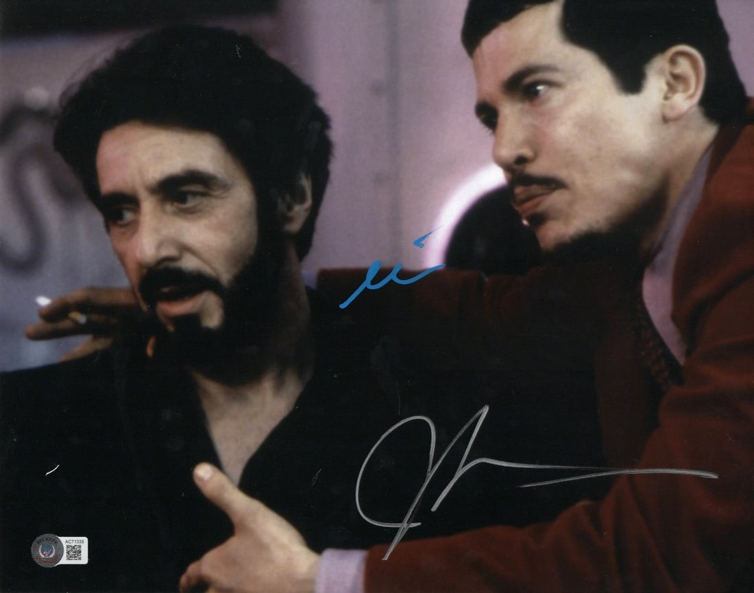 Al Pacino John Leguizamo Dual Autographed 11x14 Photo Beckett Authenticated (1 of 2)