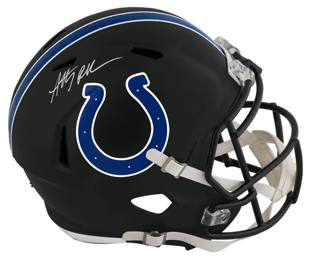 Anthony Richardson Signed Colts Riddell Full Size Helmet with COA (1 of 1)