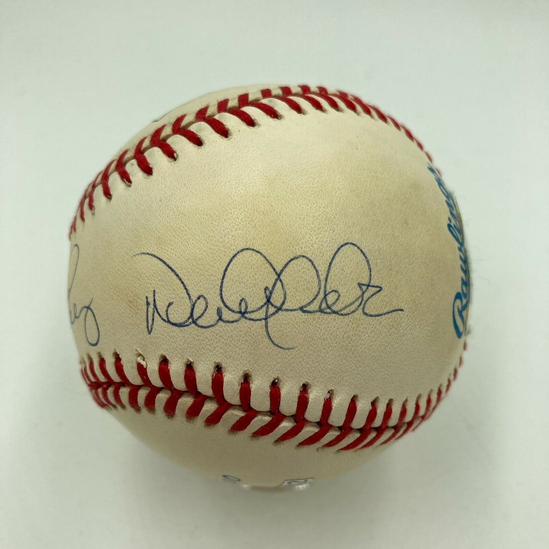 Derek Jeter Chipper Jones Alex Rodriguez Rookie Autographed Baseball Beckett COA (1 of 11)