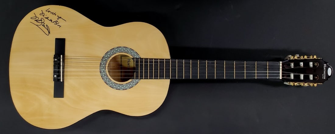 Melissa Manchester Autographed Guitar with JSA Certification (1 of 4)