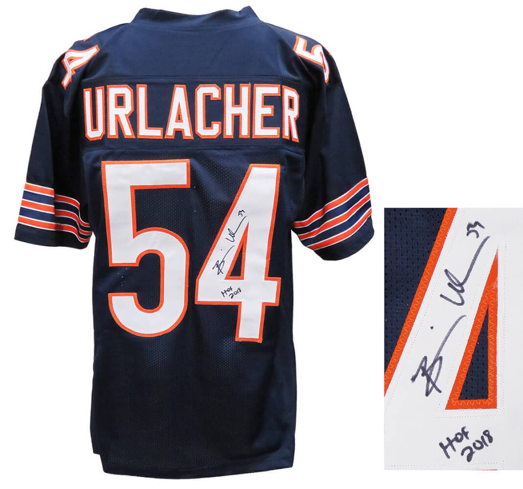 Brian Urlacher Chicago Bears Signed Jersey HOF 2018 with COA (1 of 1)