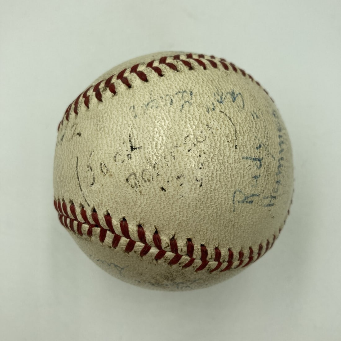 Jackie Robinson 1940 UCLA Bruins Signed Baseball with JSA COA (1 of 14)