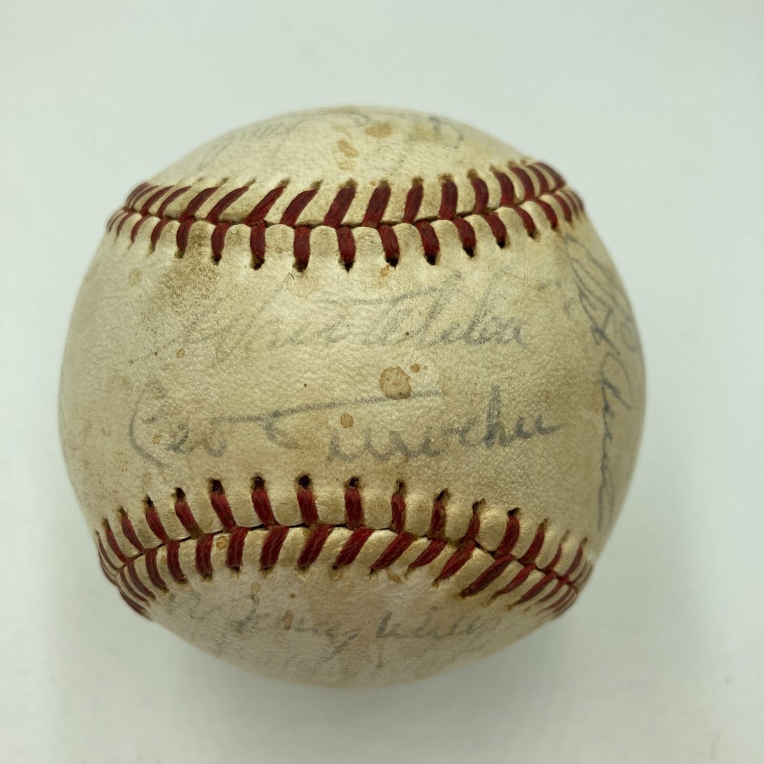 1964 Los Angeles Dodgers Team Signed Baseball with JSA COA (1 of 10)
