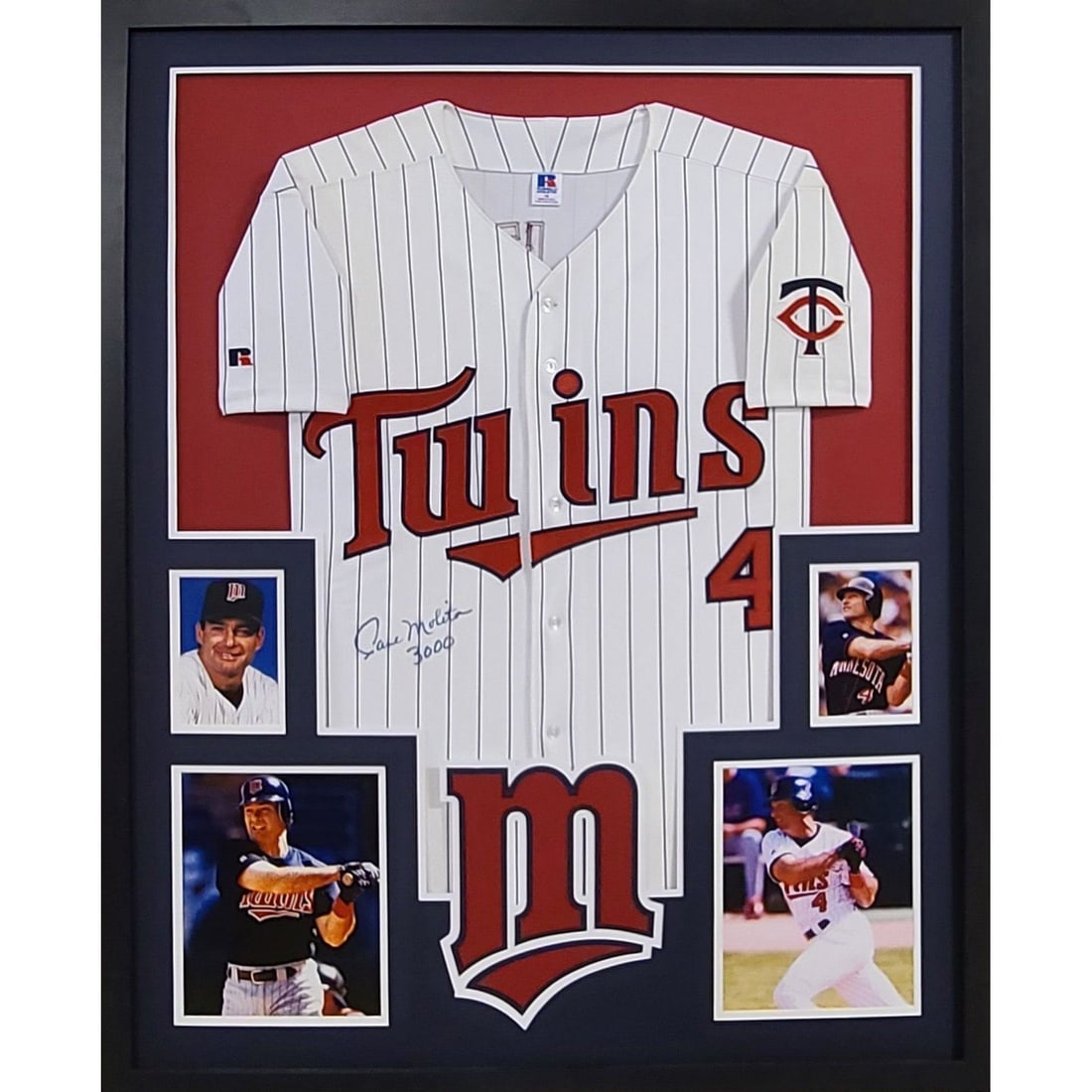Paul Molitor Signed Framed Jersey Autographed JSA Minnesota Twins (1 of 4)