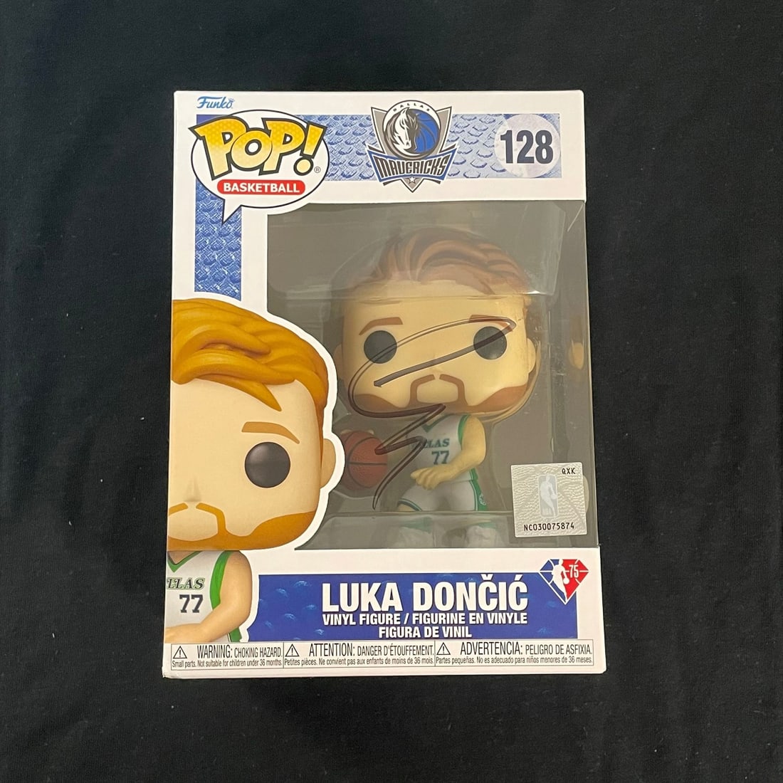 Luka Doncic Autographed Funko Pop! PSA/DNA Dallas Mavericks Collectible (1 of 2)