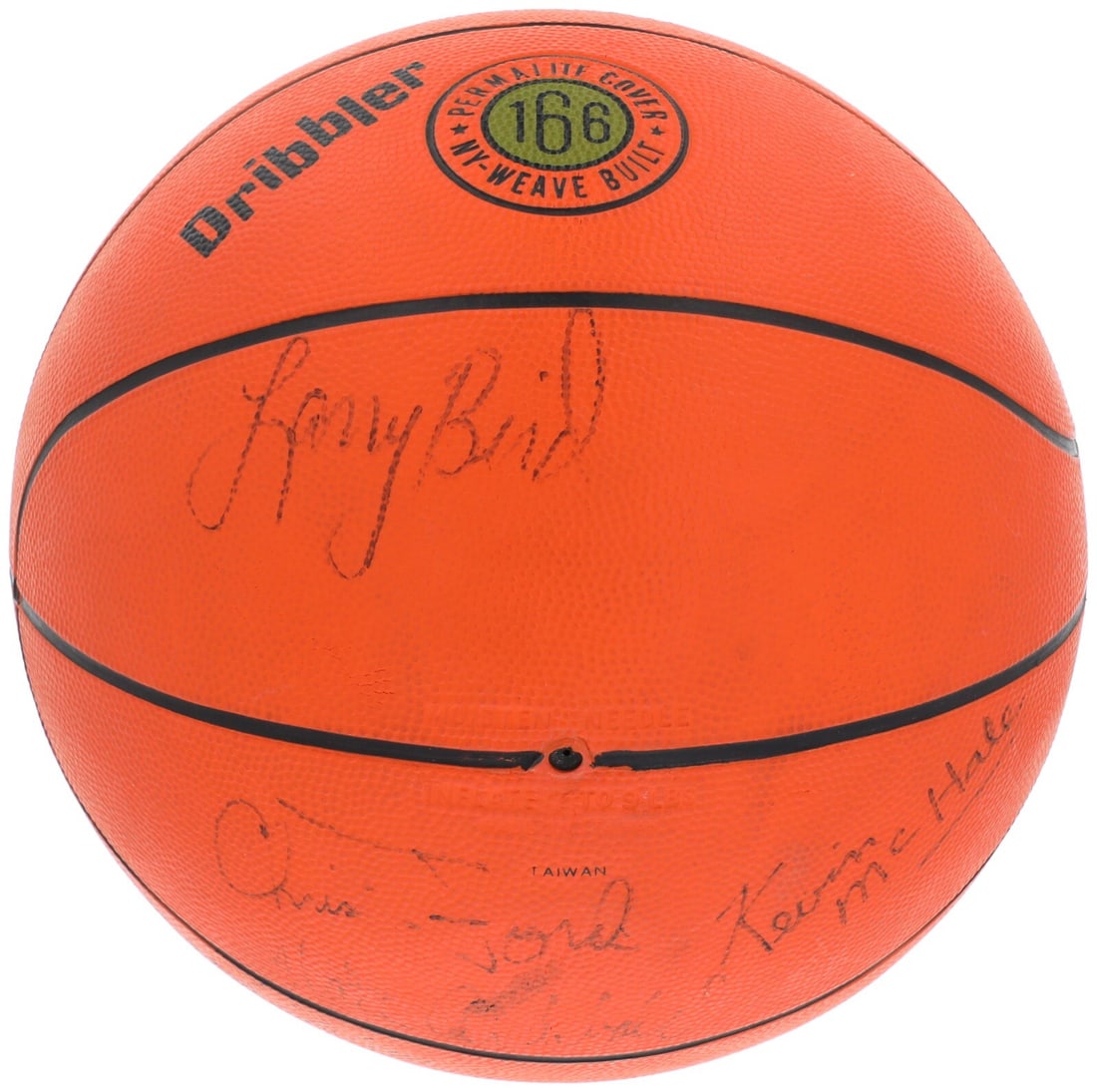 1980-81 Boston Celtics Signed Basketball Larry Bird PSA/DNA COA (1 of 10)