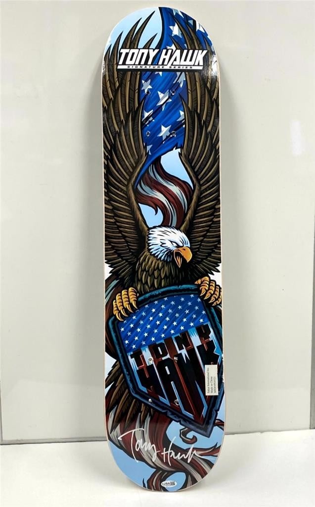 Tony Hawk autographed Signature Series skateboard deck authenticated by JSA (1 of 5)