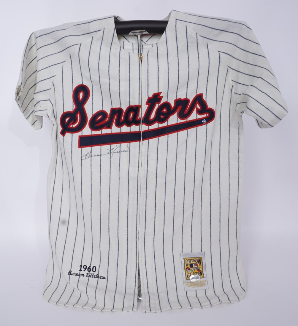 Harmon Killebrew Signed 1960 Washington Senators Jersey Beckett Authenticated (1 of 7)