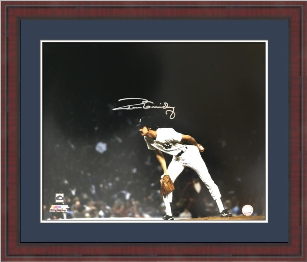 Ron Guidry New York Yankees Signed 16x20 Custom Framed Photo (1 of 3)
