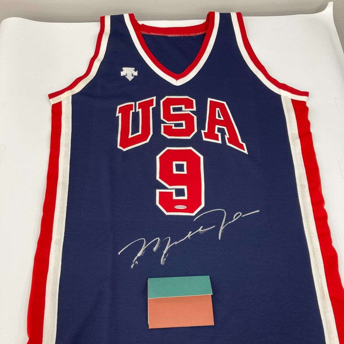 Michael Jordan Signed 1984 Team USA Jersey Limited Edition UDA COA: Michael Jordan Signed 1984 Team USA Jersey Limited Edition UDA COA Discover a rare piece of basketball history with this Michael Jordan signed 1984 Team USA Olympics game model jersey. This authentic