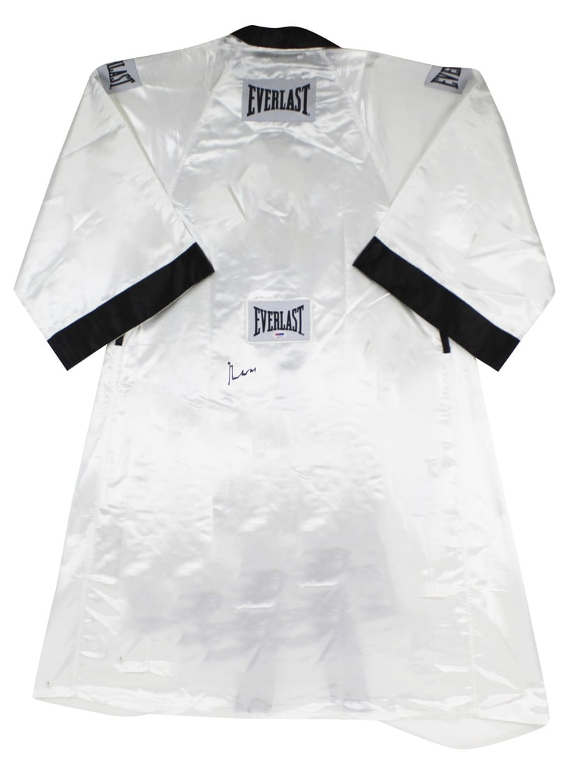 Muhammad Ali Signed White Everlast Robe PSA/DNA Certified (1 of 4)