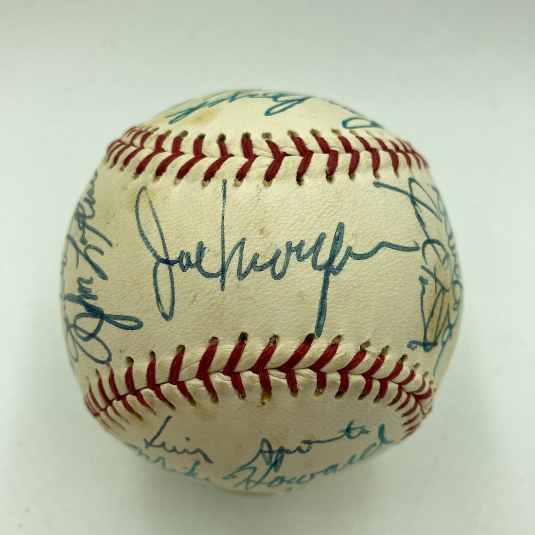 Rare Wade Boggs 1980 Signed Baseball PSA Authenticated (1 of 10)