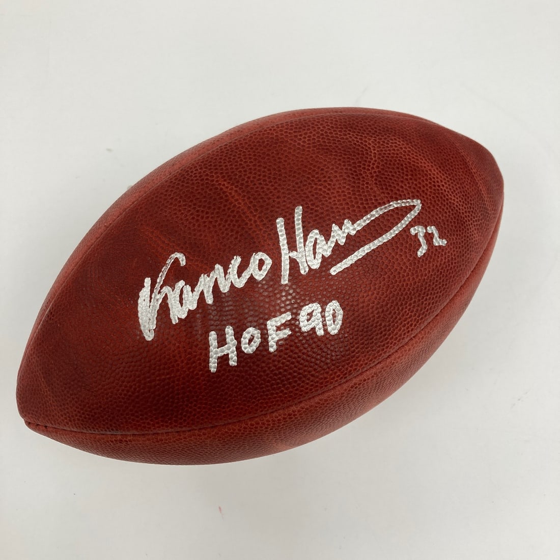 Official NFL Football Signed by Franco Harris with Fanatics Authentication (1 of 6)