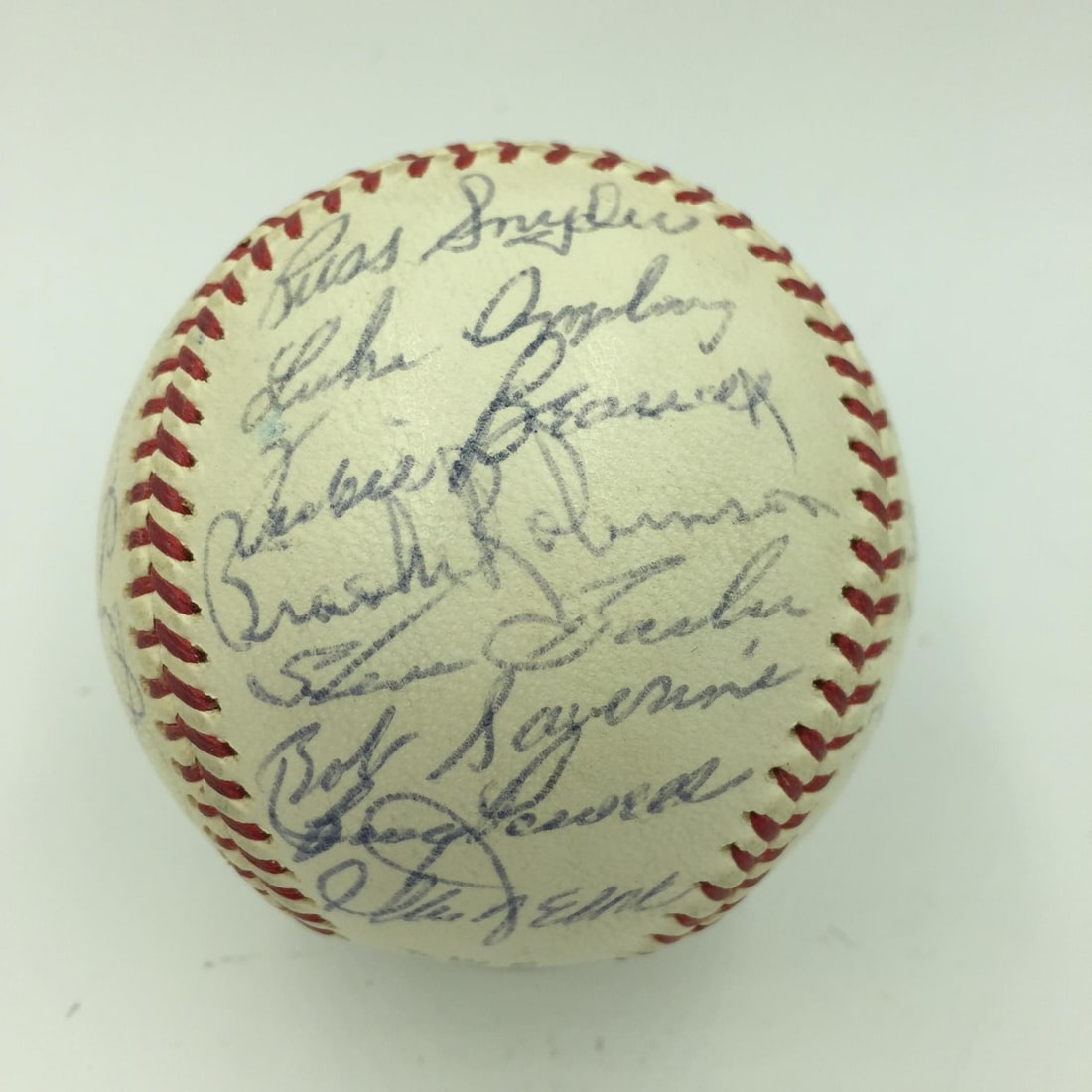 1963 Baltimore Orioles Team Signed Baseball 22 Autographs PSA DNA COA (1 of 8)
