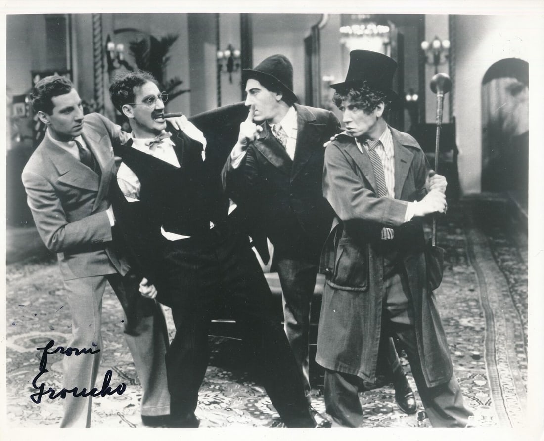 8x10 Photograph Signed by Groucho Marx with JSA Authentication (1 of 3)