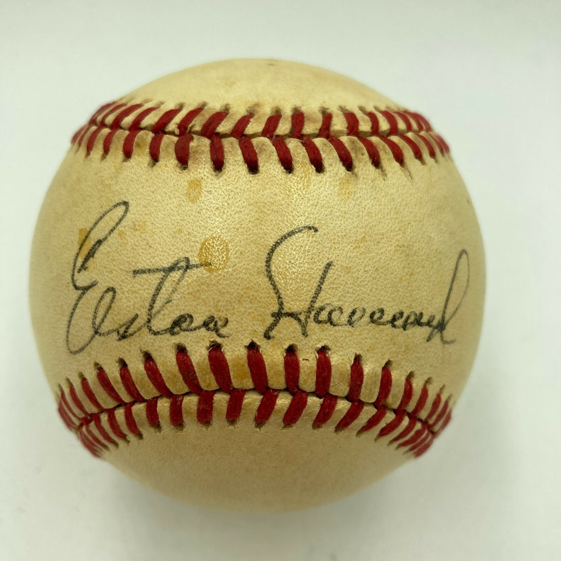 Elston Howard Signed Baseball JSA COA Rare Yankees Collectible (1 of 9)