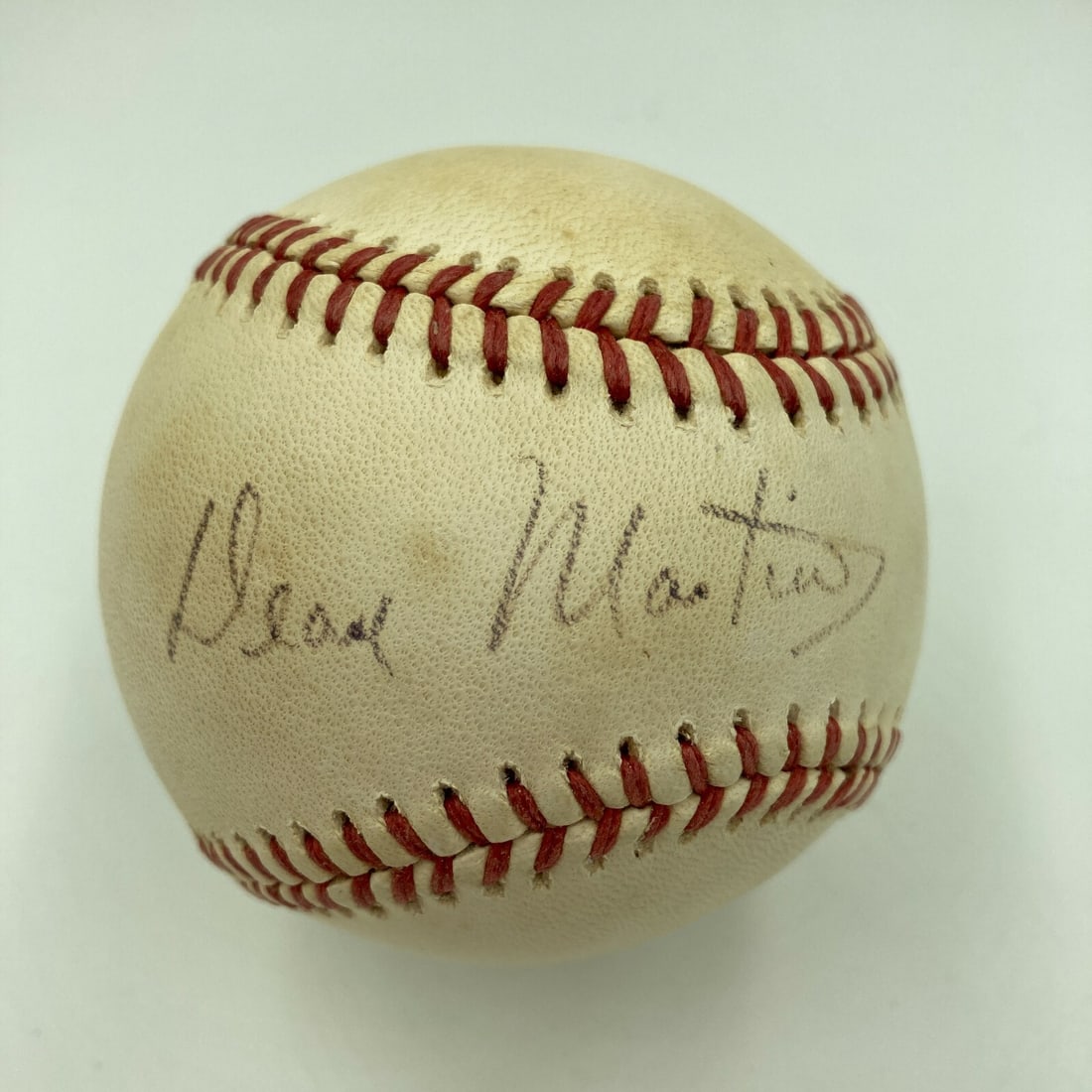 Rare Dean Martin Autographed American League Baseball PSA DNA COA (1 of 4)