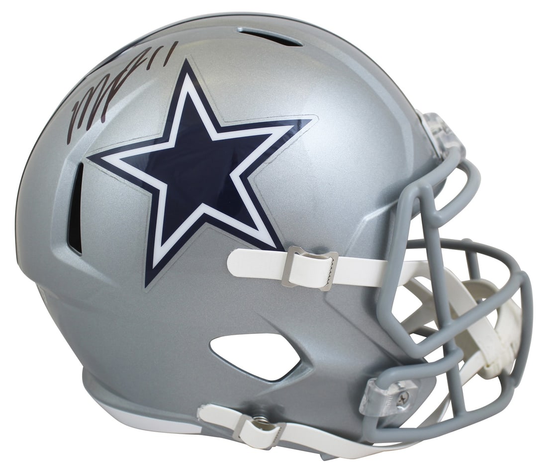 Micah Parsons Autographed Full Size Speed Rep Helmet Dallas Cowboys FAN Authenticated (1 of 3)