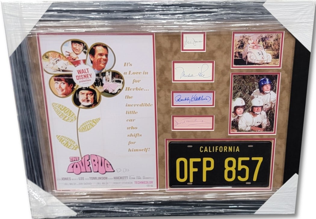 The Love Bug Cast Autographed Photograph JSA Certified (1 of 4)