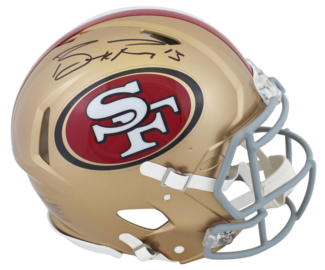 Brock Purdy Signed Riddell Full Size 49ers Helmet Fanatics Authenticated (1 of 3)