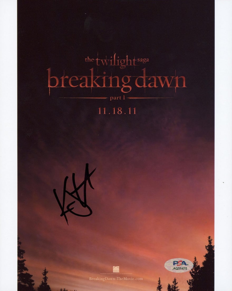 Kristen Stewart Signed 8x10 Twilight Photo PSA DNA Authenticated (1 of 1)