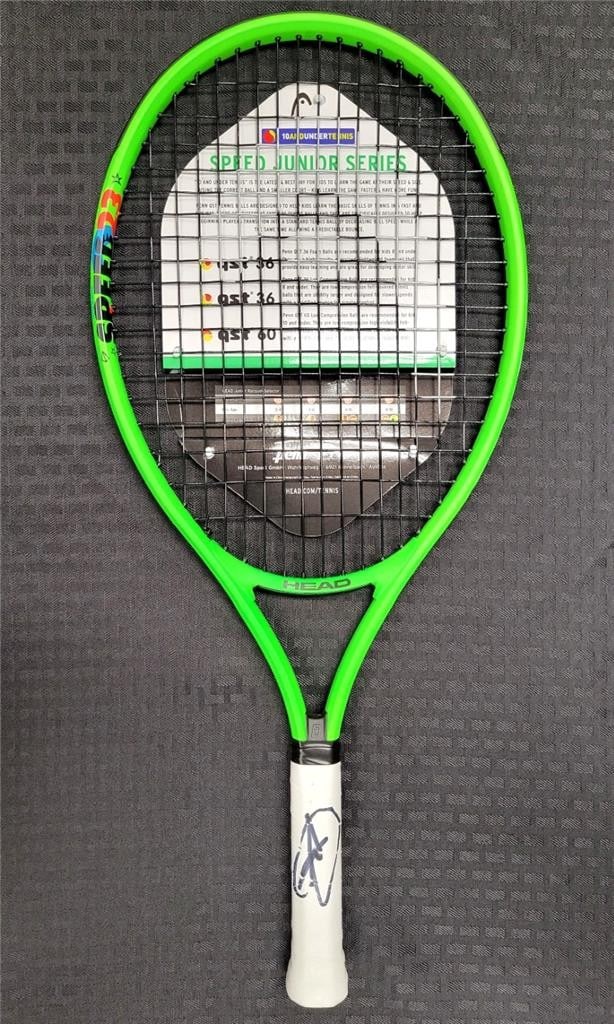 Novak Djokovic Signed Head Tennis Racket with Beckett Authentication (1 of 4)