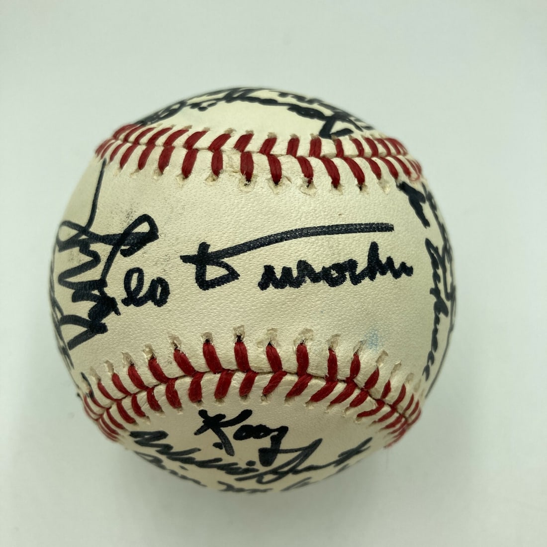 Rawlings Baseball Signed by 26 Chicago Cubs 1969 Team JSA Authenticated (1 of 10)