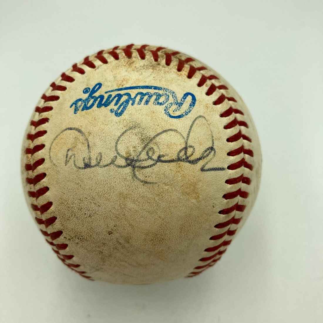 Derek Jeter Rookie Signed Game Used Minor League Baseball JSA COA (1 of 7)