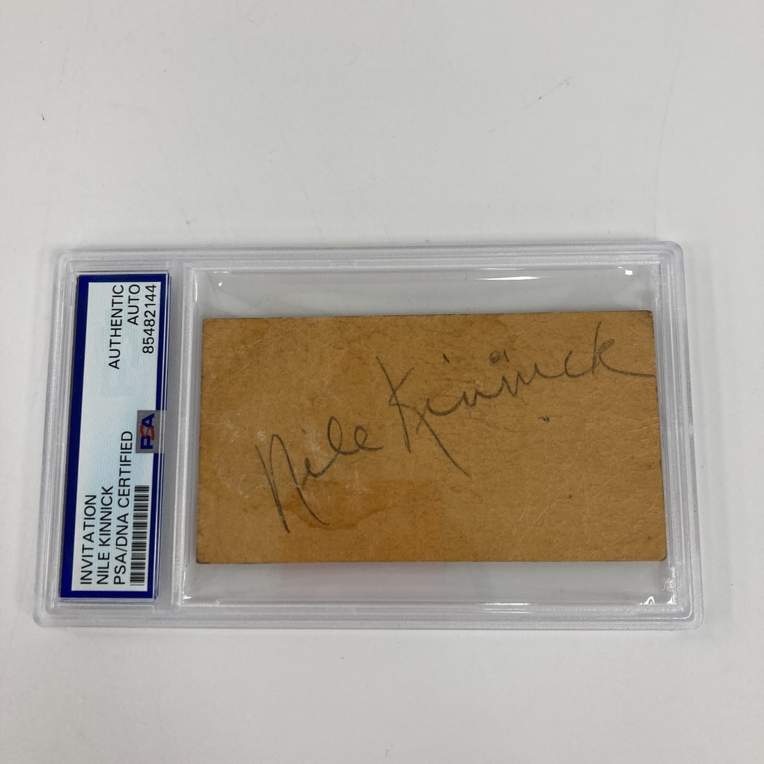 Nile Kinnick Signed 1939 Heisman Trophy Ticket PSA DNA JSA COA RARE (1 of 7)