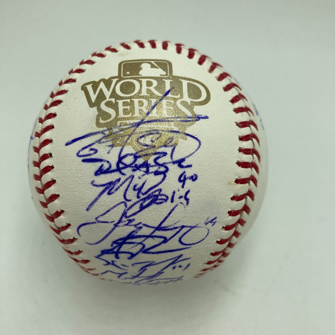 2010 San Francisco Giants Team Signed Baseball with 33 Signatures MLB Authenticated (1 of 9)