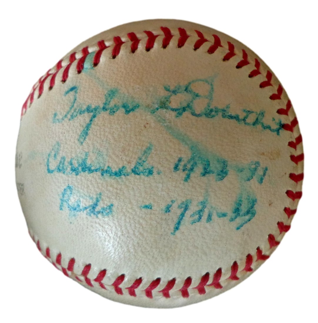 Official League Baseball with Cox Douthit Mancuso Urban Autographs PSA DNA Authenticated (1 of 6)