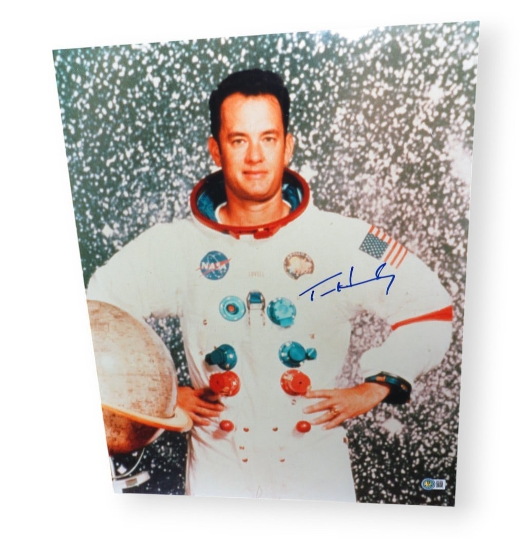 Tom Hanks Autographed 16x20 Photo Apollo 13 JSA Authenticated (1 of 4)