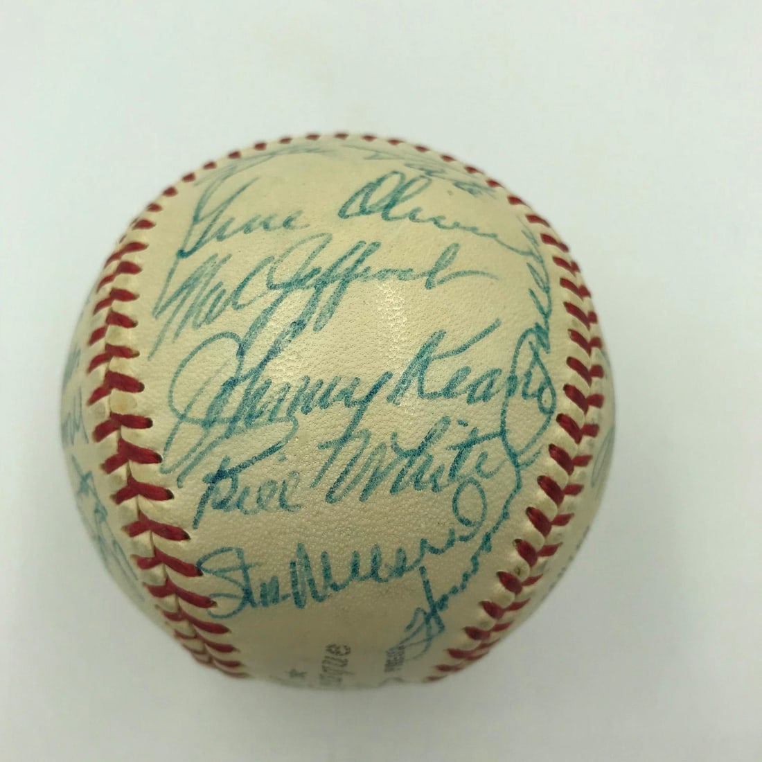 1959 St. Louis Cardinals Team Signed Baseball 24 Autographs JSA Authenticated (1 of 9)