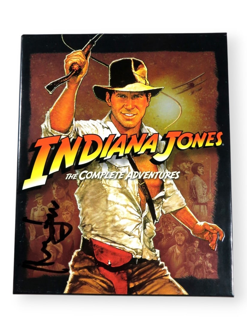 Harrison Ford Autographed Indiana Jones Blu-ray Cover Beckett Authenticated (1 of 4)