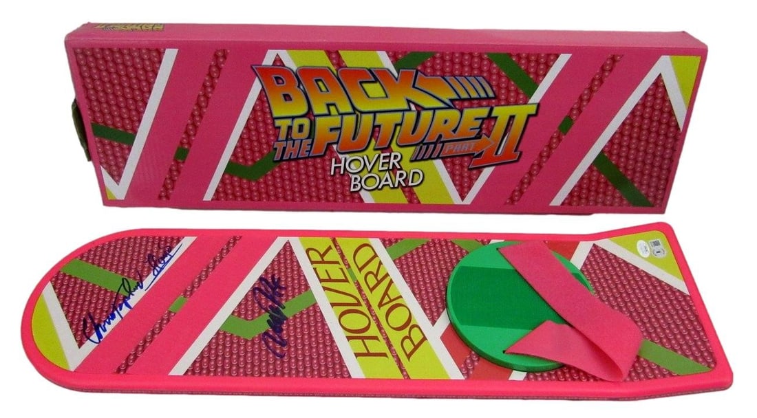 Back to the Future Hoverboard Signed by Michael J Fox and Christopher Lloyd JSA BAS (1 of 6)