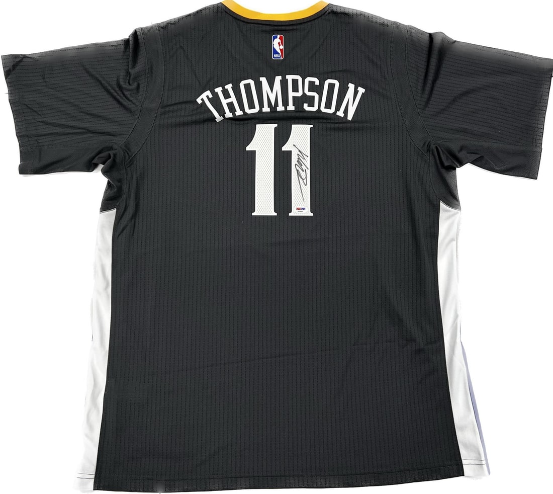 Klay Thompson Autographed Jersey PSA/DNA Golden State Warriors (1 of 2)