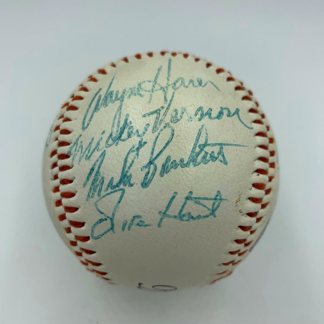 1982 Columbus Clippers Baseball Signed by Team Including Don Mattingly PSA DNA COA (1 of 7)