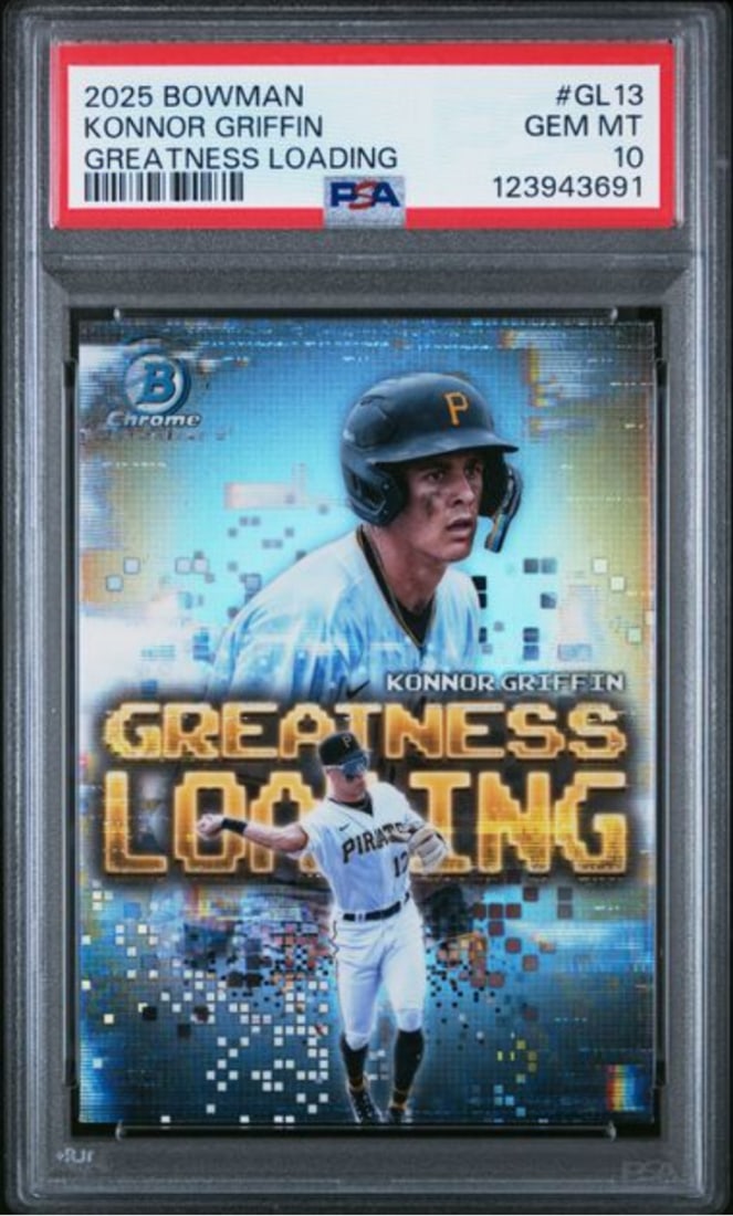 PSA 10 Bowman Greatness Loading Konnor Griffin Rookie Card 2025 #GL13 (1 of 2)