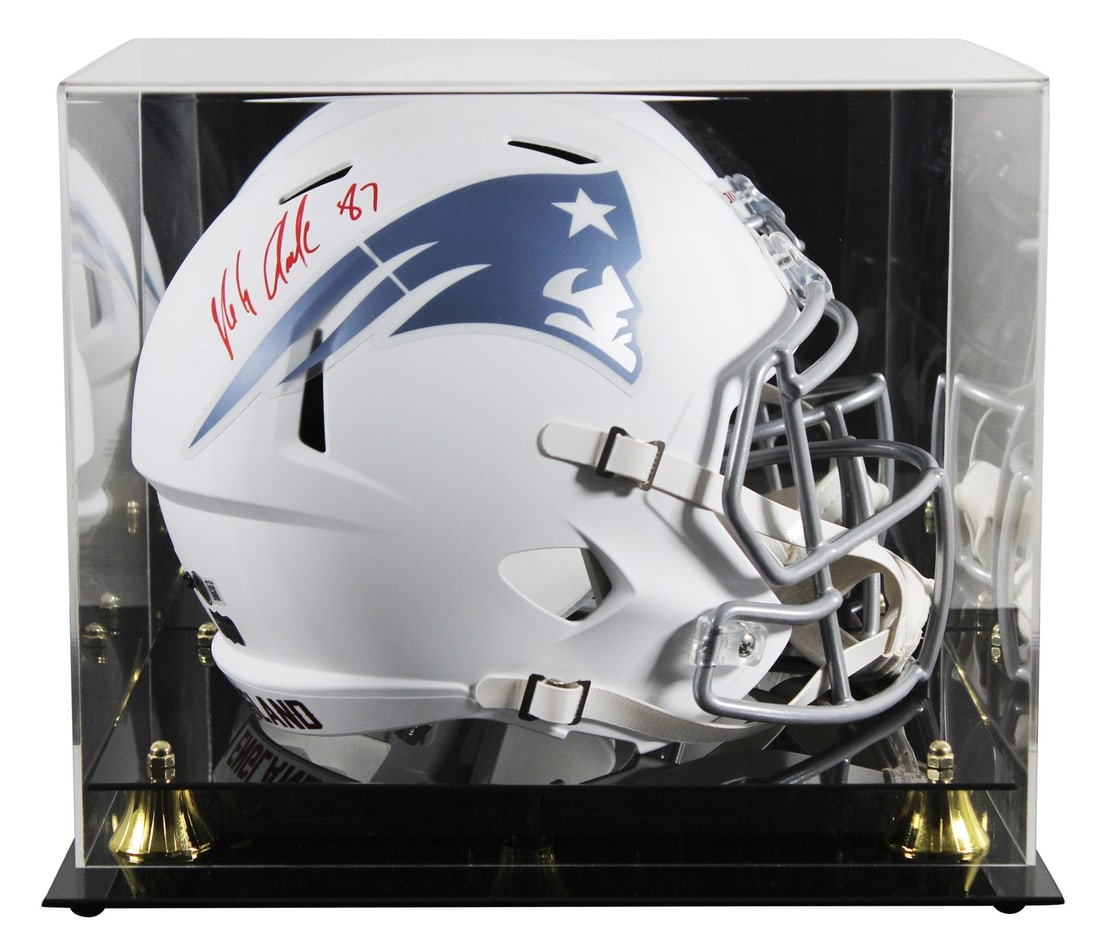 Rob Gronkowski Signed 2025 Rivalries Helmet with Beckett Authentication (1 of 4)