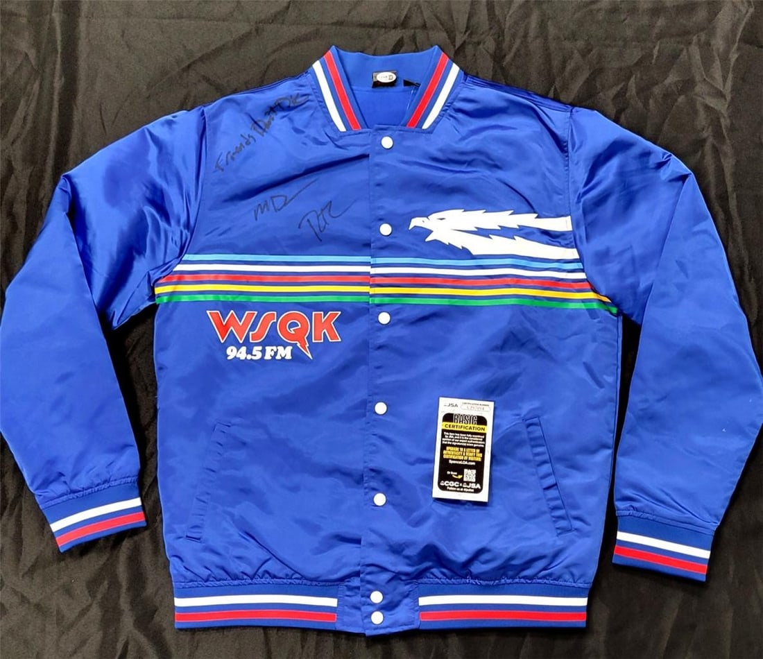 Stranger Things Bomber Jacket Autographed by Duffer Brothers JSA Authenticated (1 of 4)