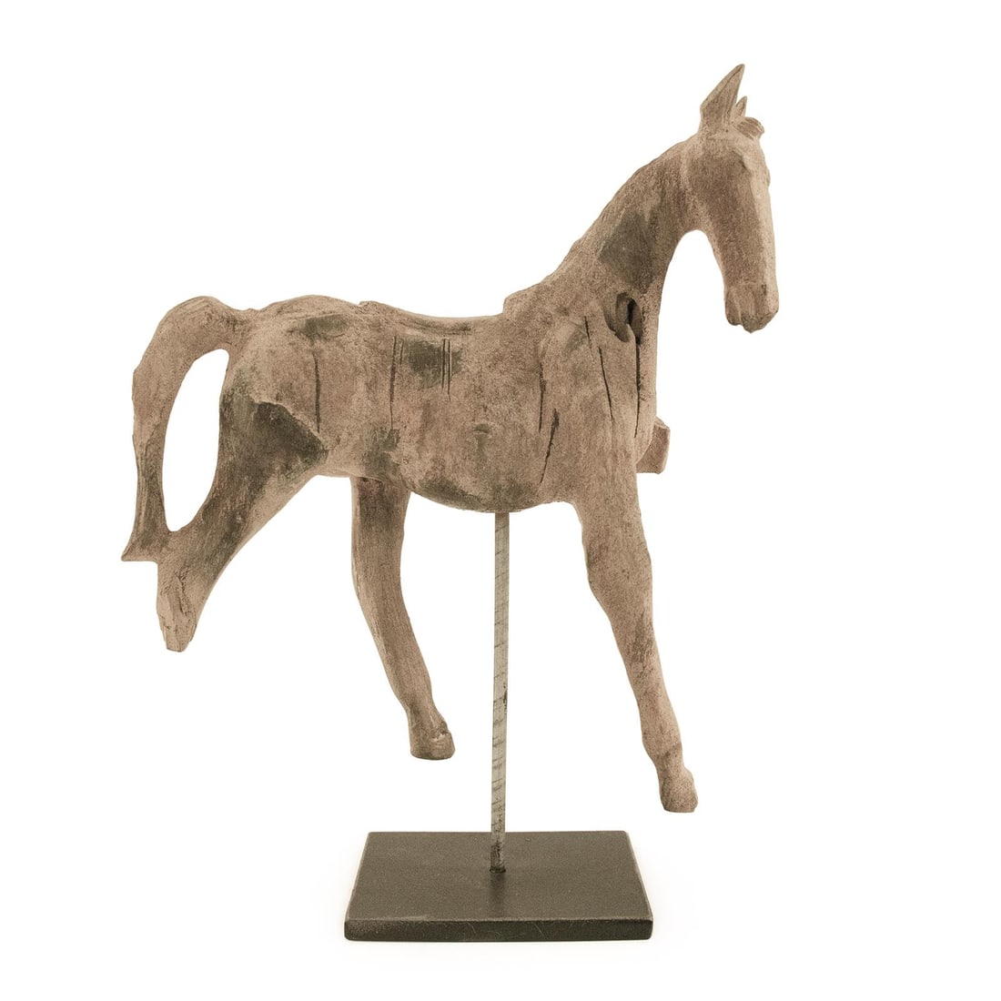 Zentique Vintage Style Horse Resin Sculpture Accent Beige Finish: Zentique Vintage Style Horse Resin Sculpture Accent Beige Finish This exquisite sculpture features a traditional horse in a stand design, crafted with attention to detail in a beautiful beige finish.