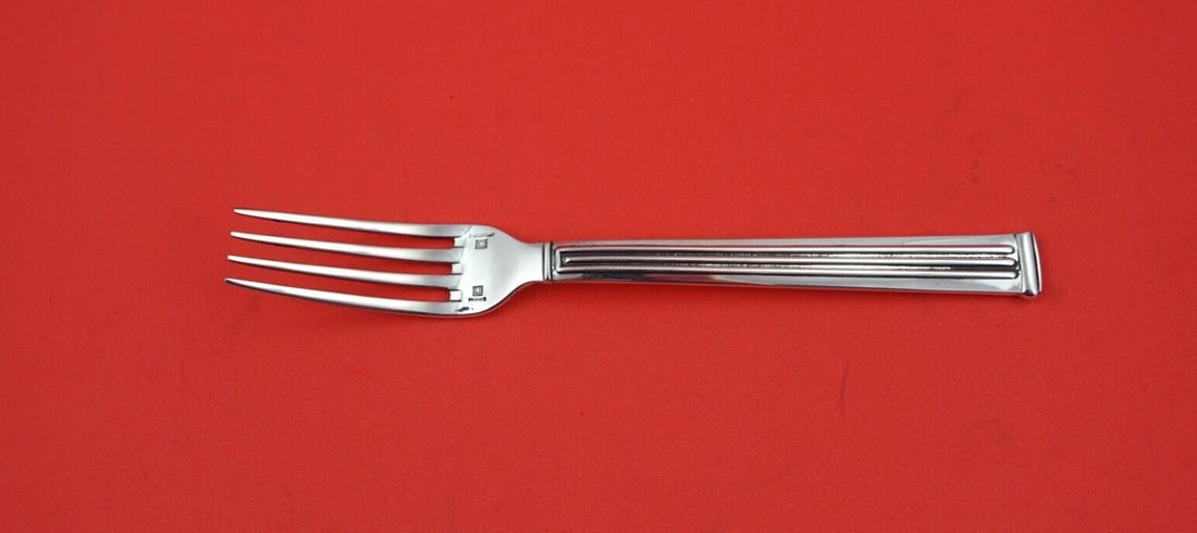 Christofle Triade Silverplate Dessert Fork 6.75 Inches (1 of 2)