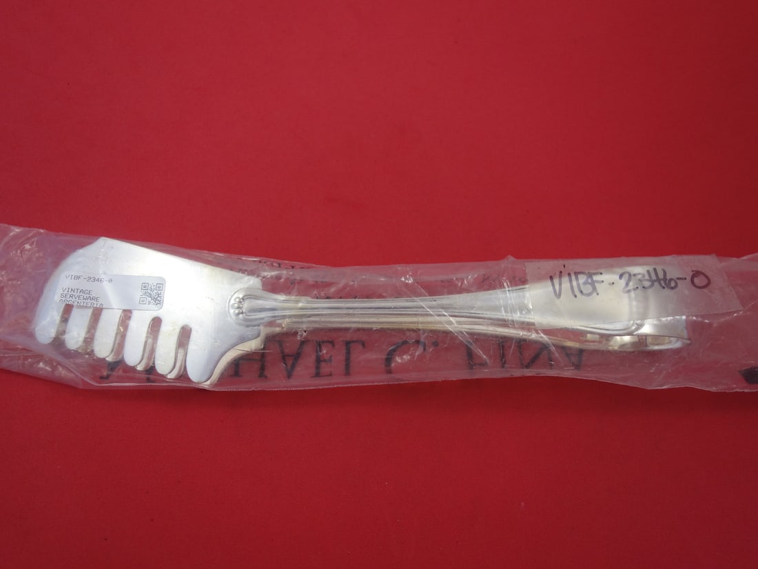 Calegaro Milano Sterling Silver Asparagus Tongs 9.5 Inches New (1 of 1)