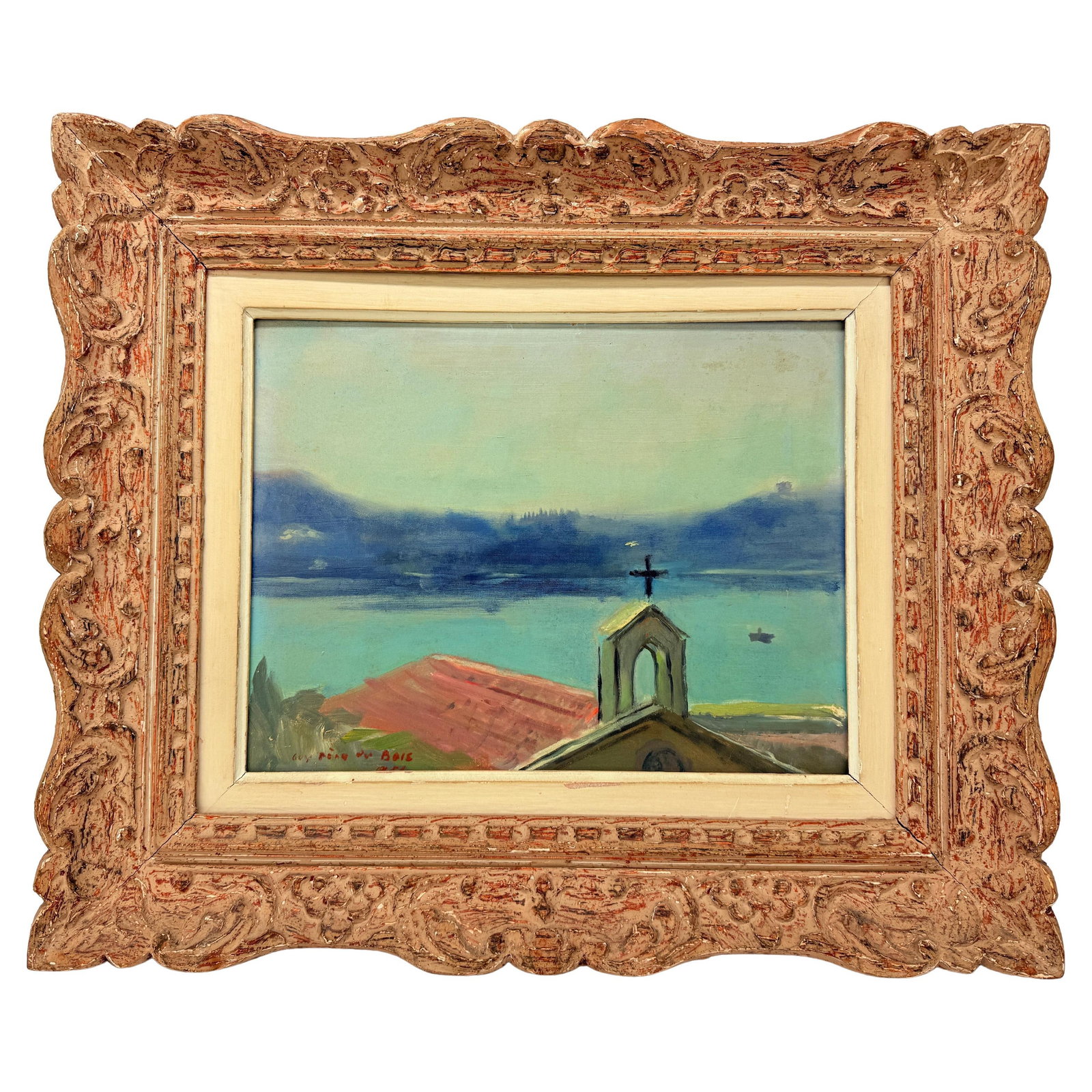 Guy Pene du Bois La Chapelle Des Pecheurs Oil Painting American Modernism (1 of 12)