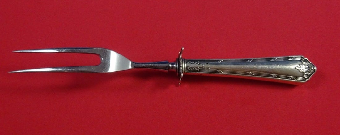 Watson Rochambeau Sterling Silver Carving Fork 8.5" Hollow Handle (1 of 1)