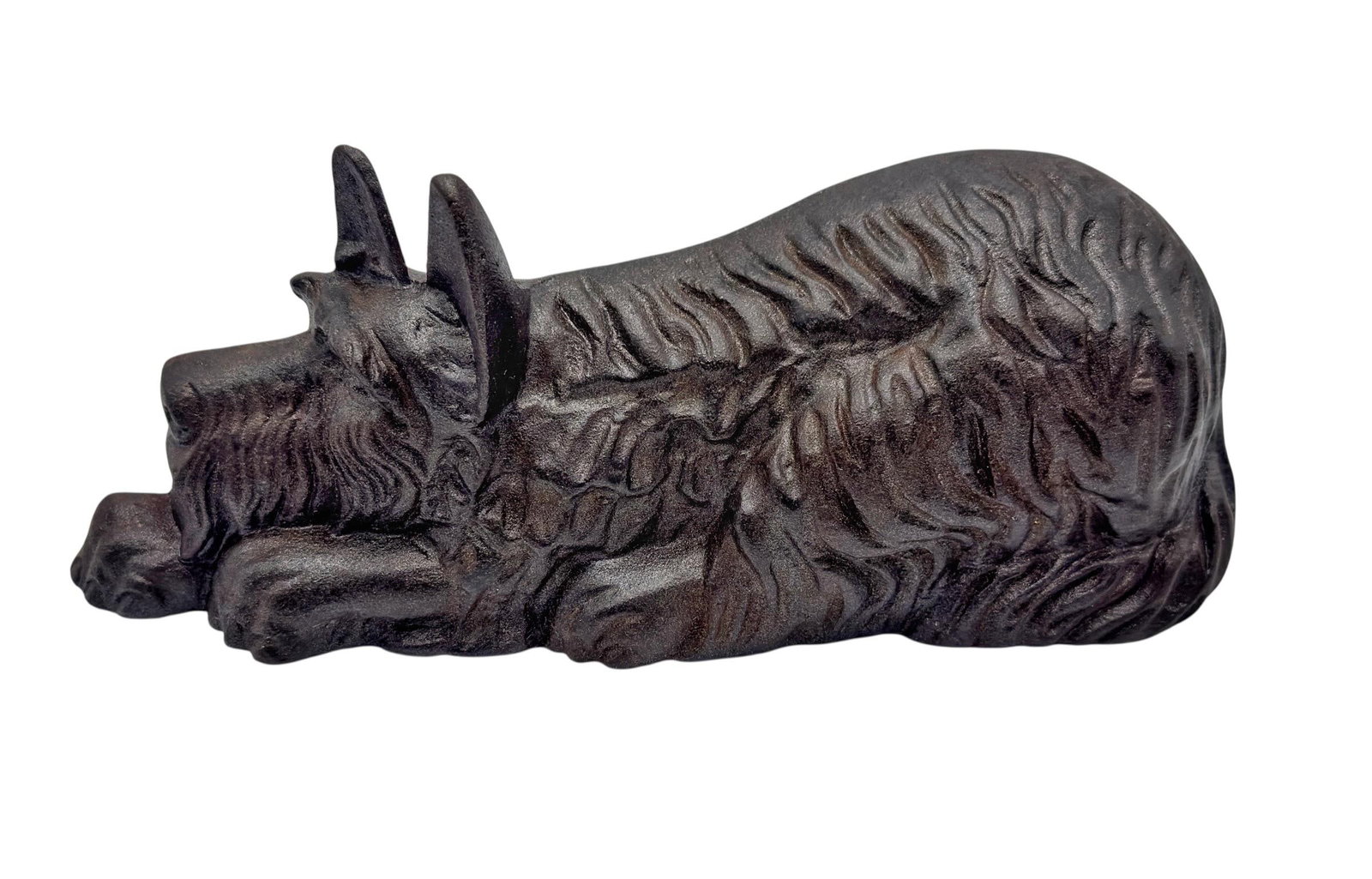 Early 20th Century Cast Iron Scotty Dog Doorstop Attributed to Hubley (1 of 8)