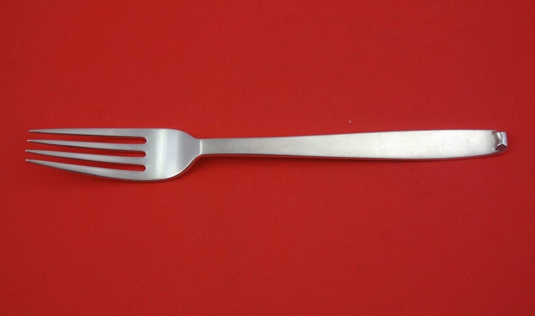 Porter Blanchard Nordic Sterling Silver Dinner Fork 8 Inch (1 of 2)