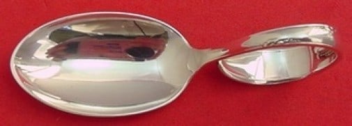 Towle Madeira Sterling Silver Baby Spoon Bent Handle 3.5" (1 of 1)